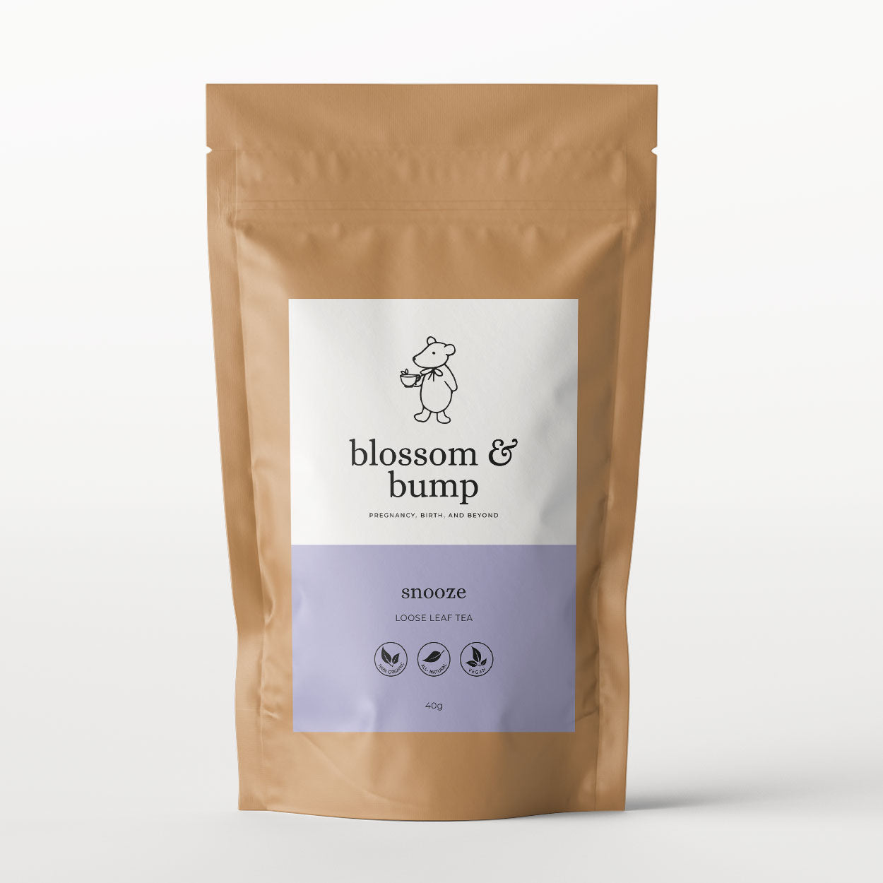 Snooze Tea Blend Front